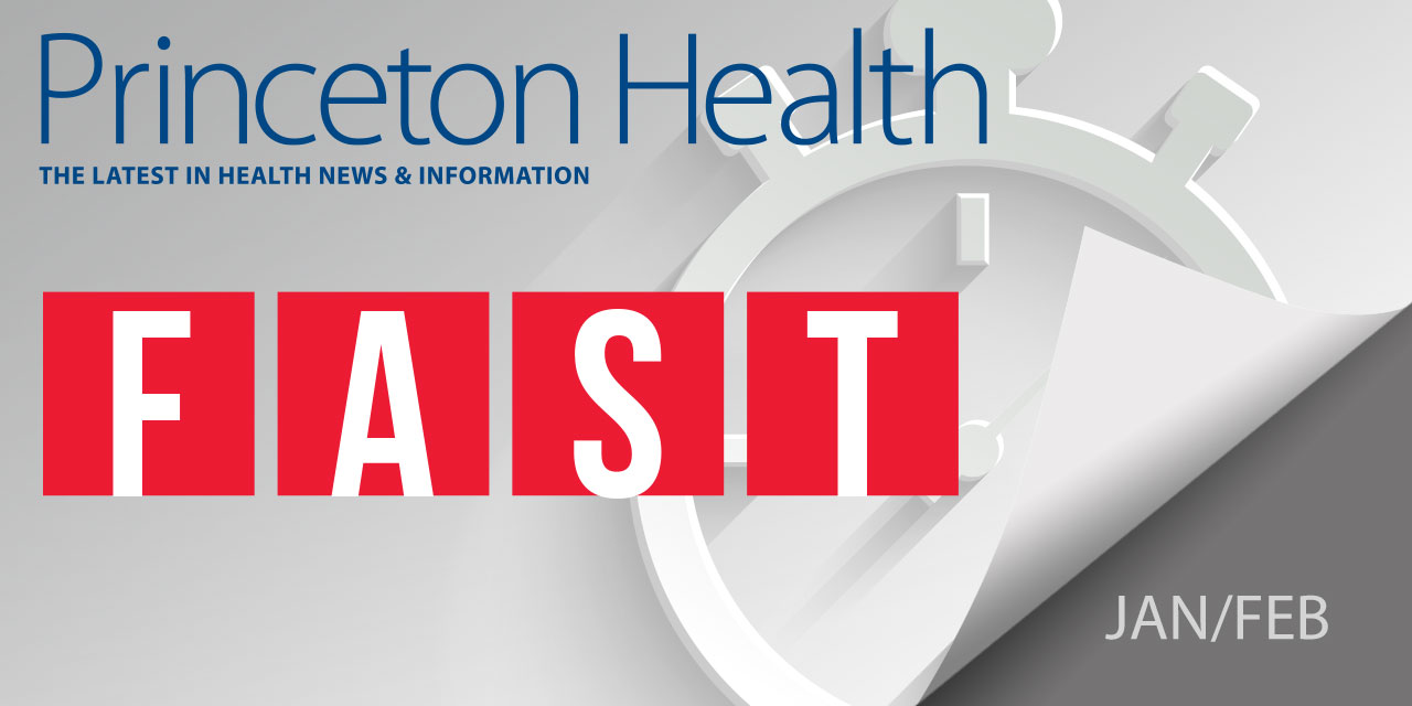 Image banner for January February 2023 issue of Princeton Health magazine