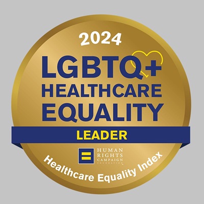 LGBTQ+ Healthcare Equality Leader in @humanrightscampaign’s 2024 Healthcare Equality Index