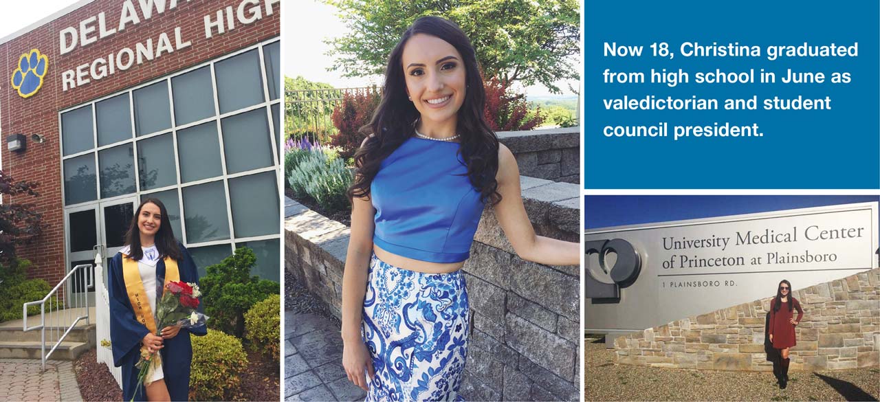 Christina Miranda, success story, Center for Eating Disorders Care at University Medical Center of Princeton