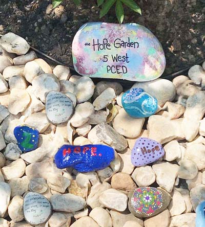 Image detail of Rock Garden made by patients
