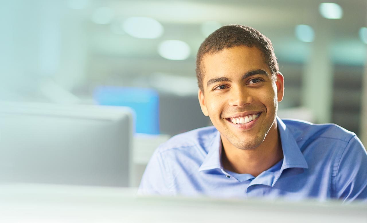 photo of young professional man