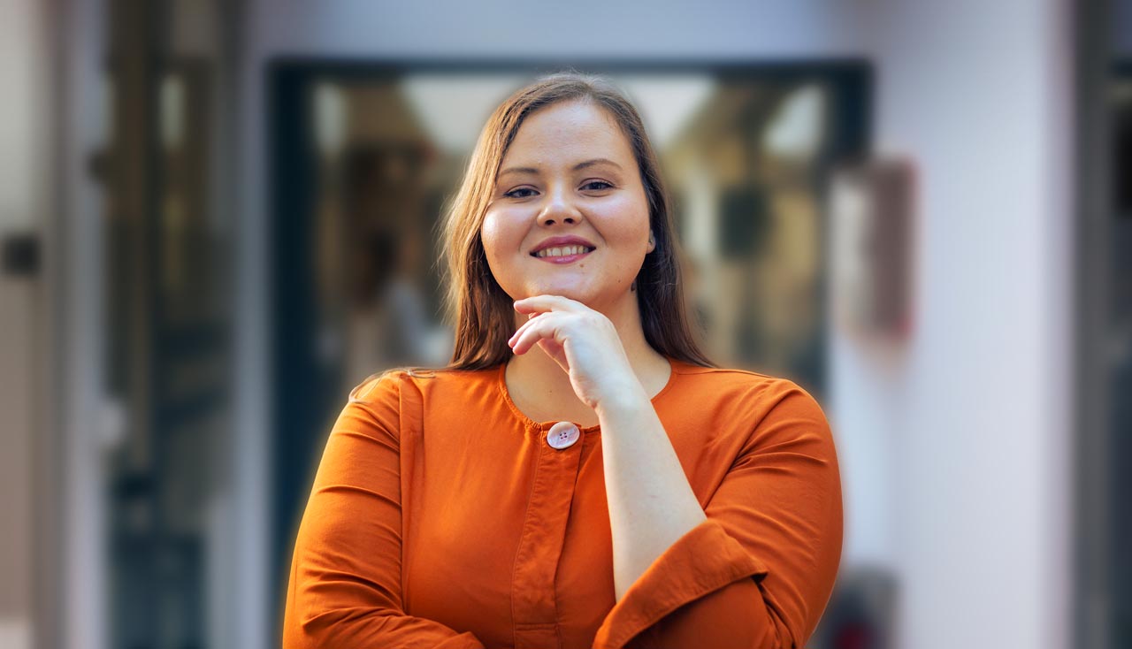 Photo of confident woman