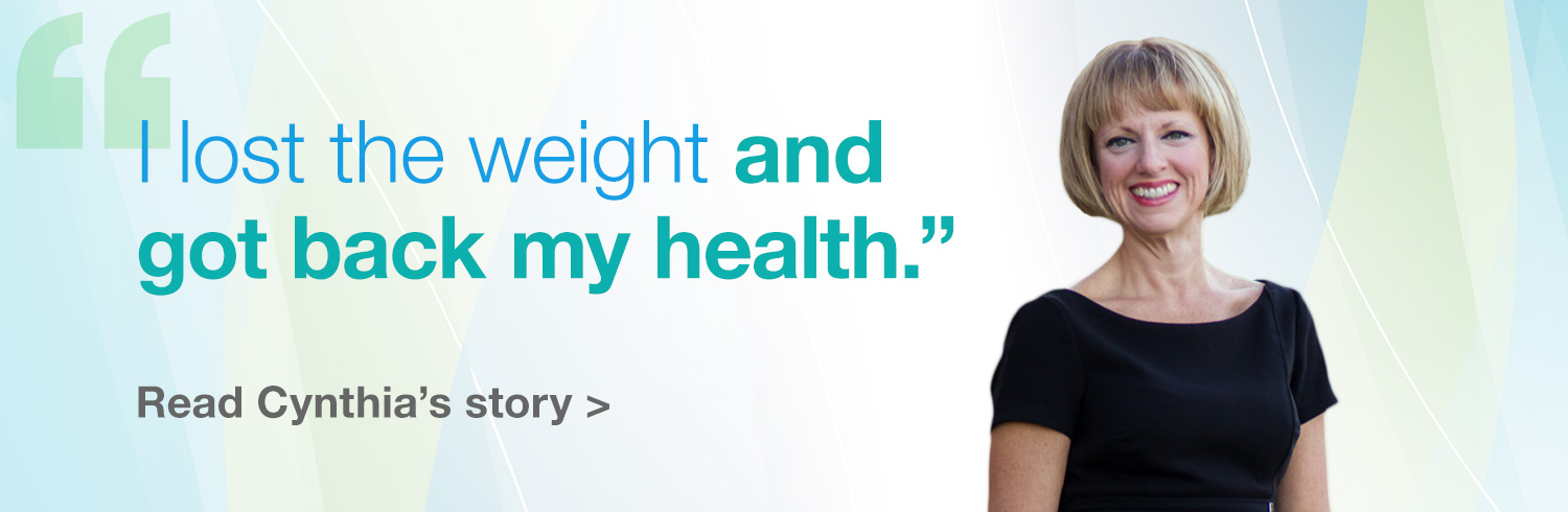 Cynthia Meekins bariatrics patient