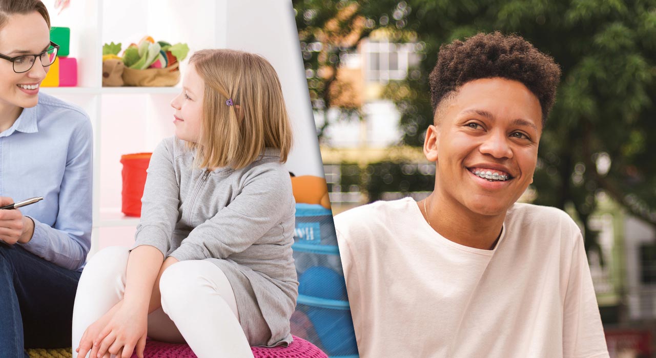 photo montage of tweens and teens