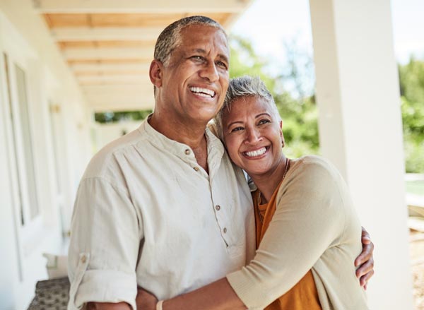 photo of happy senior couple