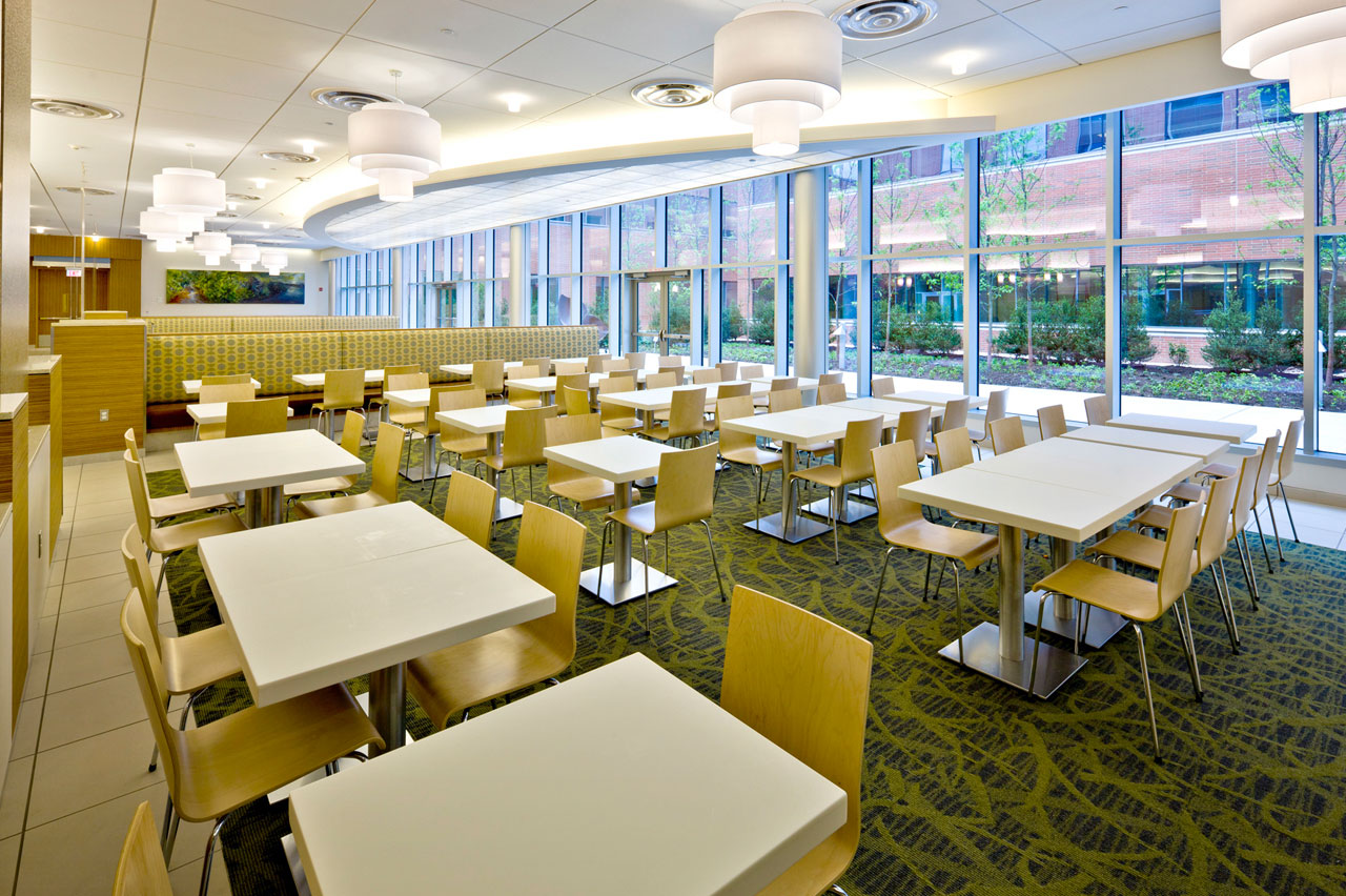 restaurant sitting area
