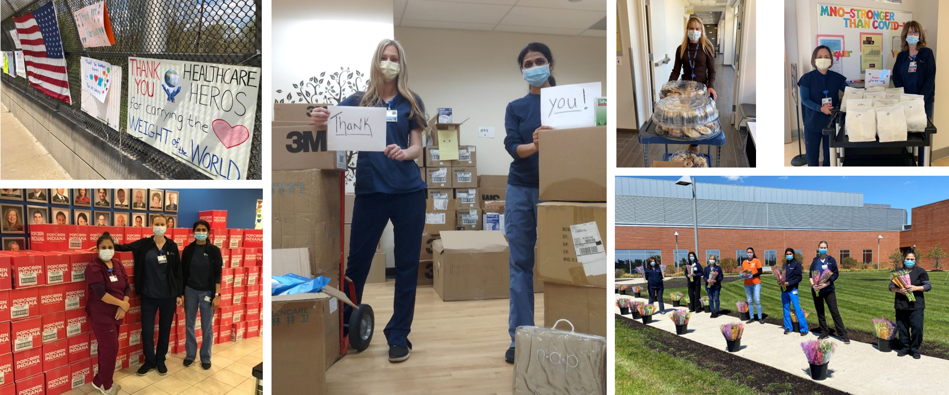 Product Donations Collage