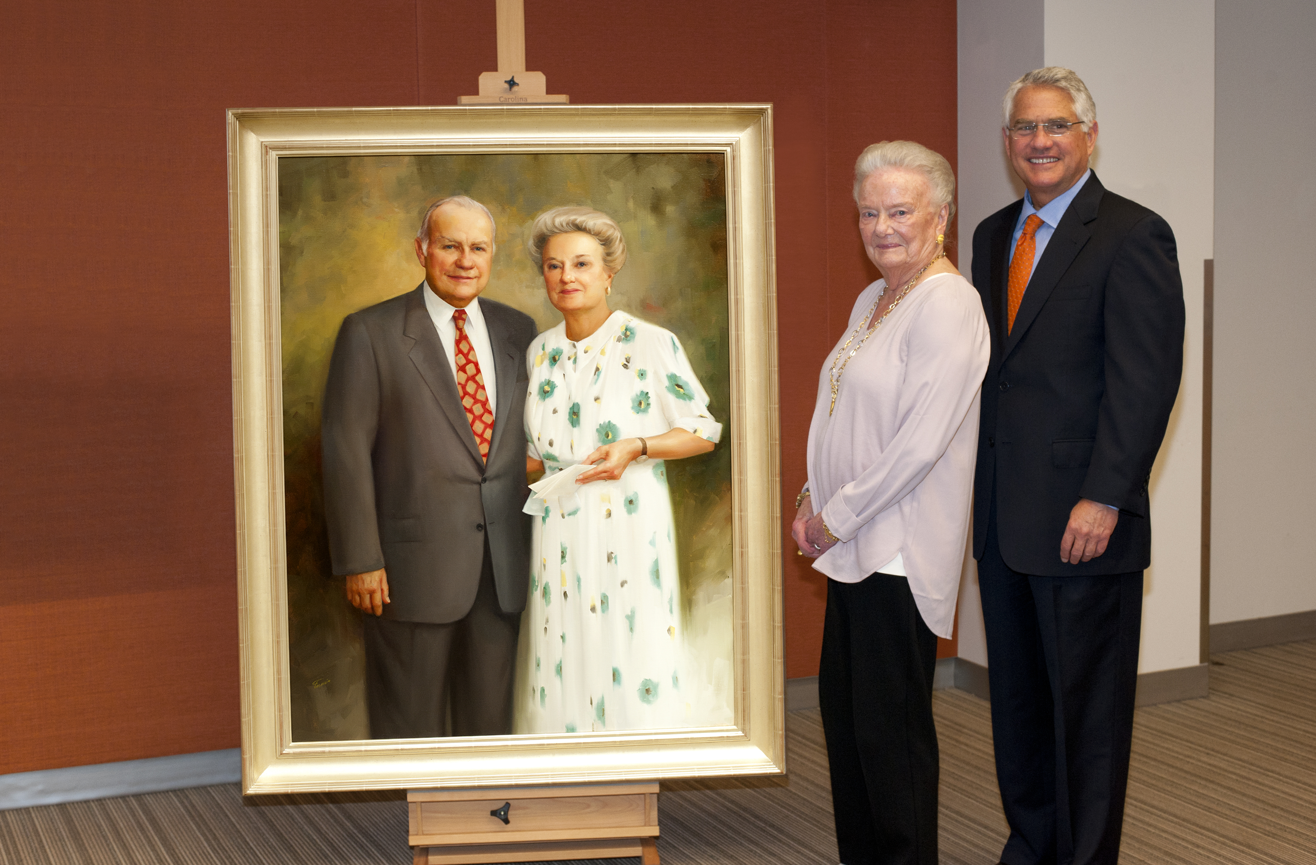 Mrs. Schreyer and Barry Rabner