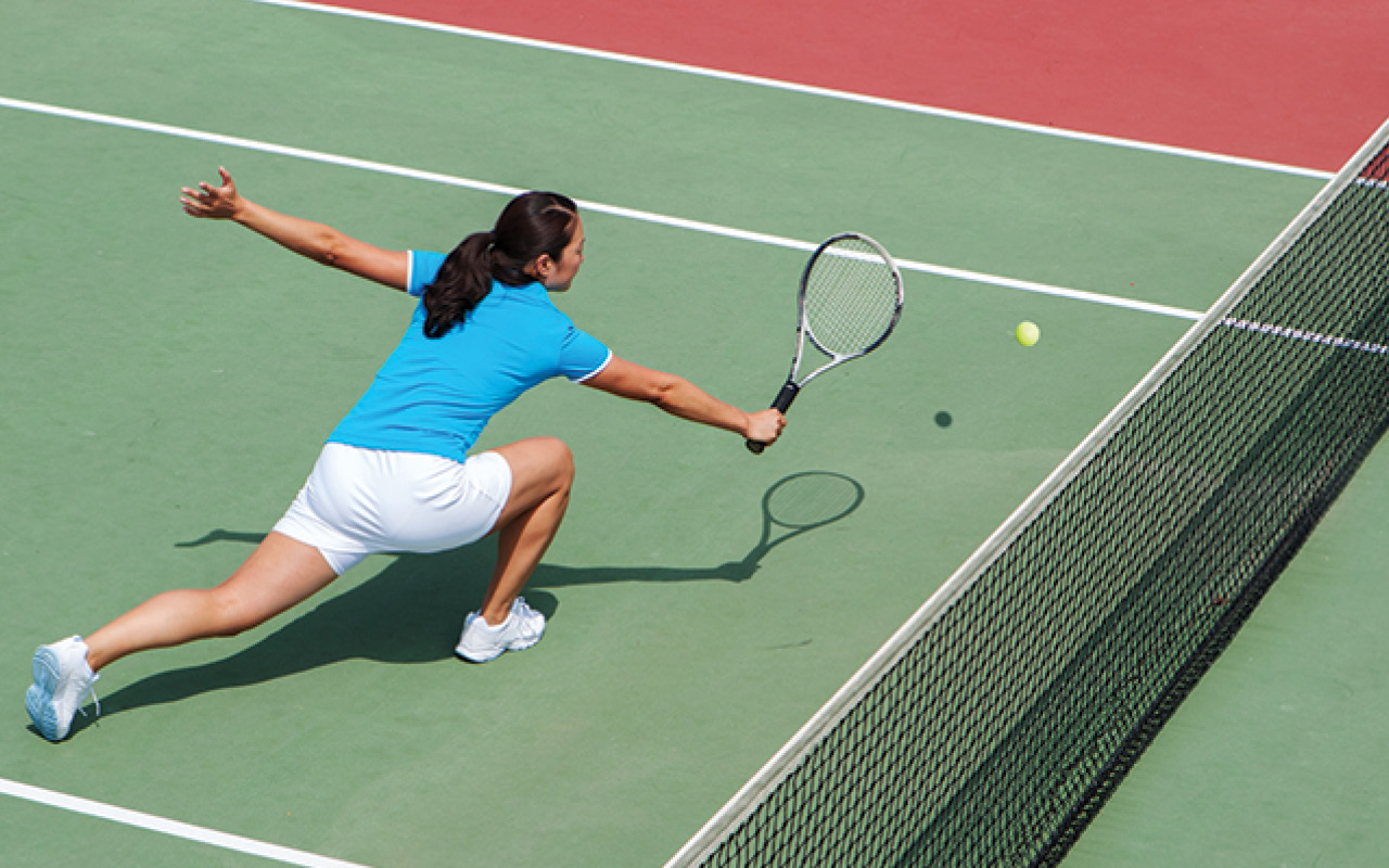 Photo of tennis player