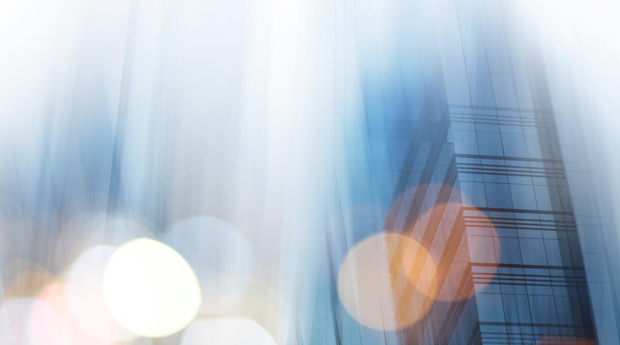Abstract photo of high rise buildings