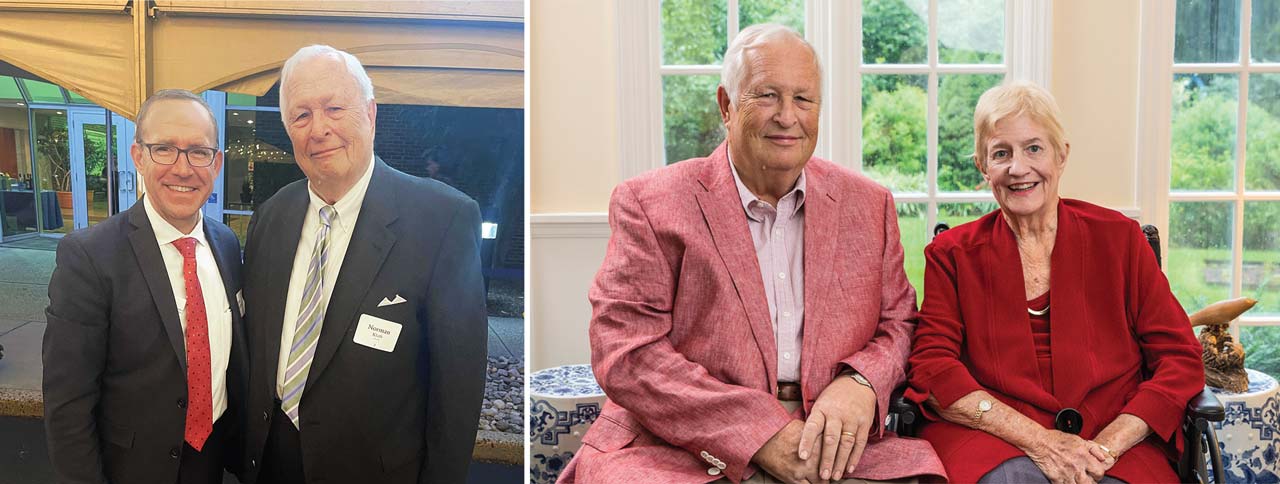 photo montage honoring Norman Klath